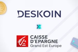 Deskoin firma un acuerdo con Caisse d’Epargne Grand Est Europe para suspender la compra de criptomonedas en Francia