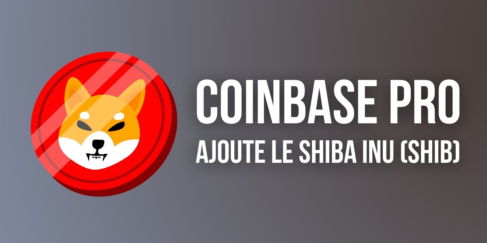 Après un premier échec, Coinbase Pro ajoute le memecoin Shiba Inu (SHIB)